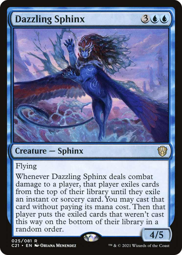 Image of Dazzling Sphinx (C21-025) - Commander 2021