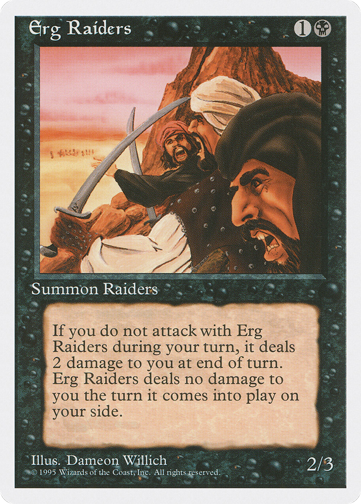 Image of Erg Raiders (4ED-) - Fourth Edition