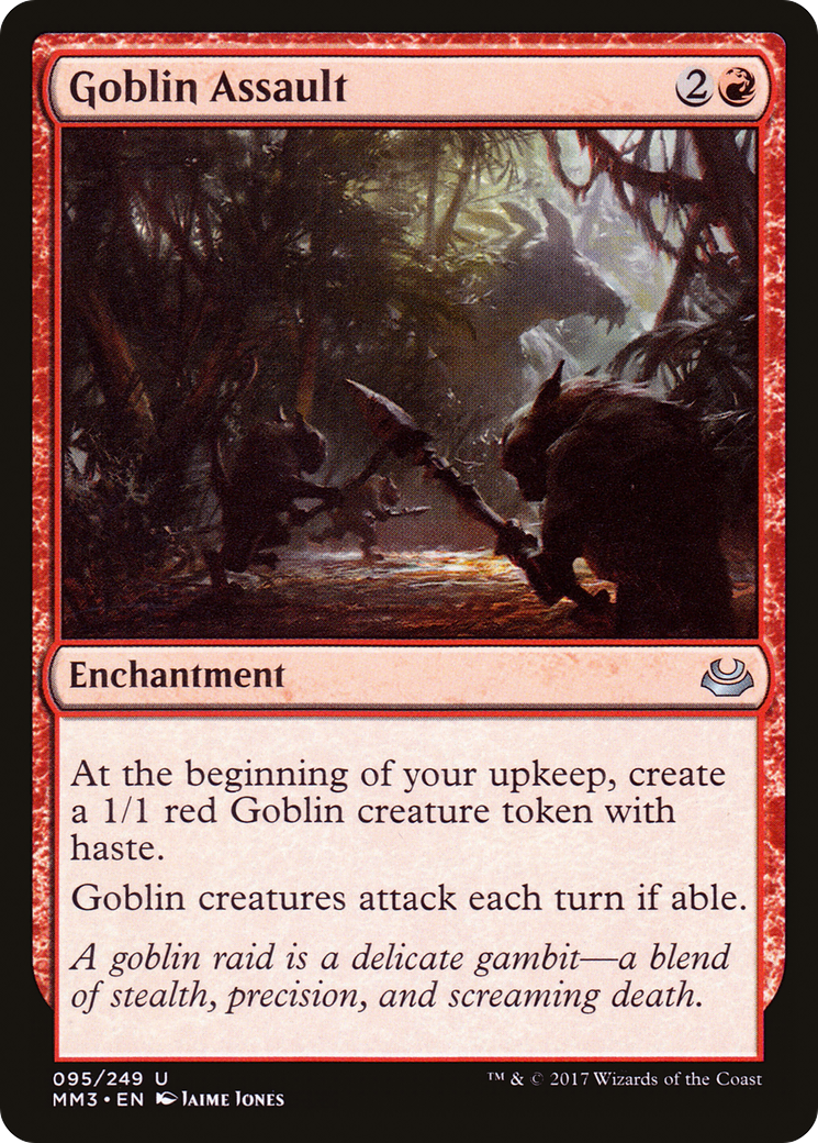 Image of Goblin Assault (MM3-095) - Modern Masters 2017