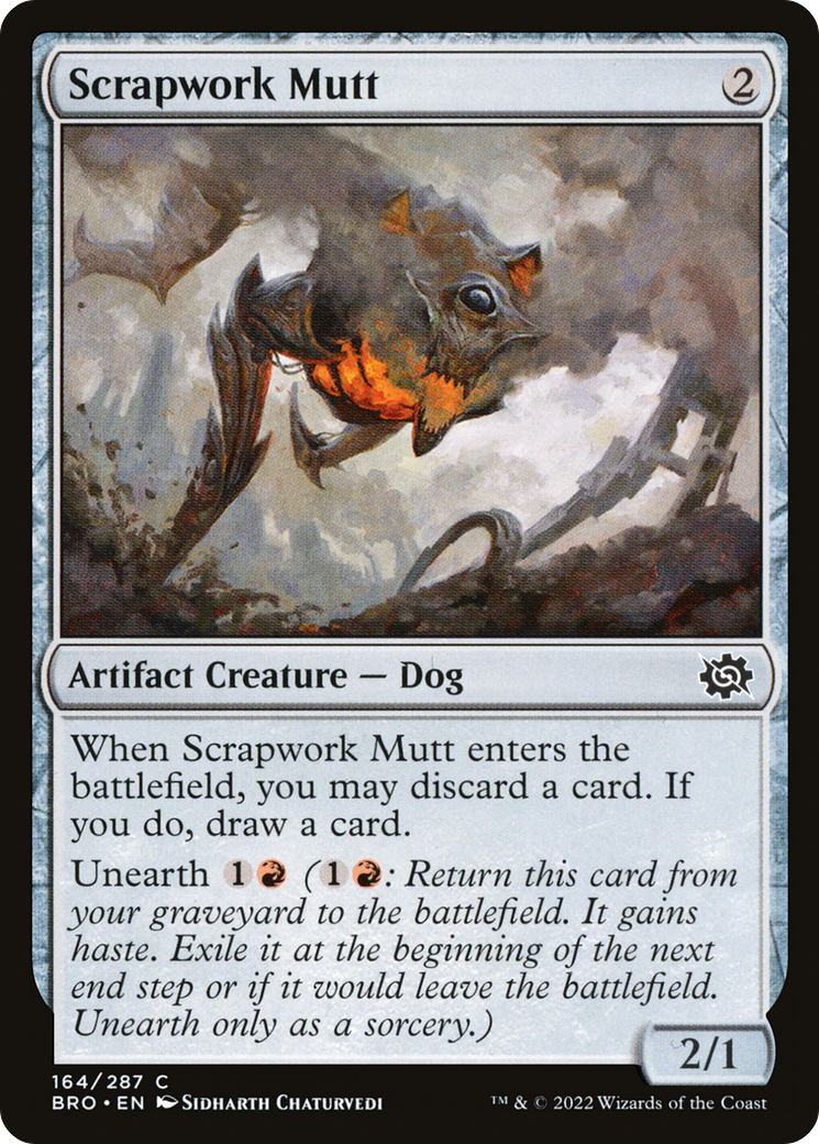 Image of Scrapwork Mutt (BRO-164) - The Brothers' War