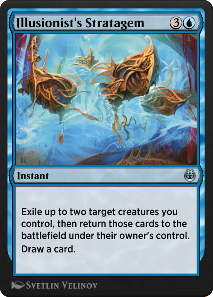 Image of Illusionist's Stratagem (KLR-053) - Kaladesh Remastered