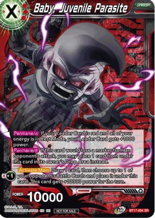 Image of Baby, Juvenile Parasite (Championship 2022 Celebration Pack) (BT17-004) - Promotion Cards Foil