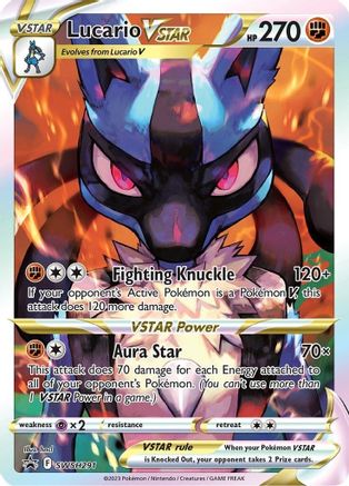 Image of Lucario VSTAR SWSH291  - Holofoil SWSH Sword & Shield Promo Cards - Promo