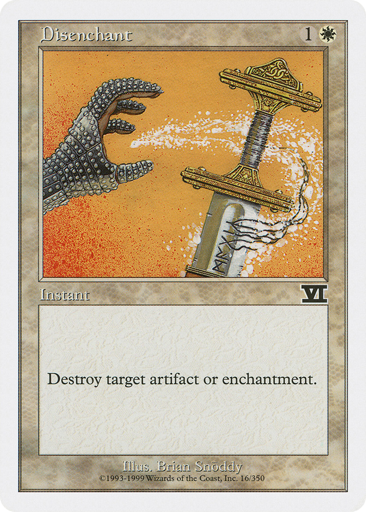 Image of Disenchant (6ED-016) - Classic Sixth Edition