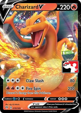 Image of Charizard V (Prize Pack Series 1) 019  - Holofoil Prize Pack Series Cards - Ultra Rare