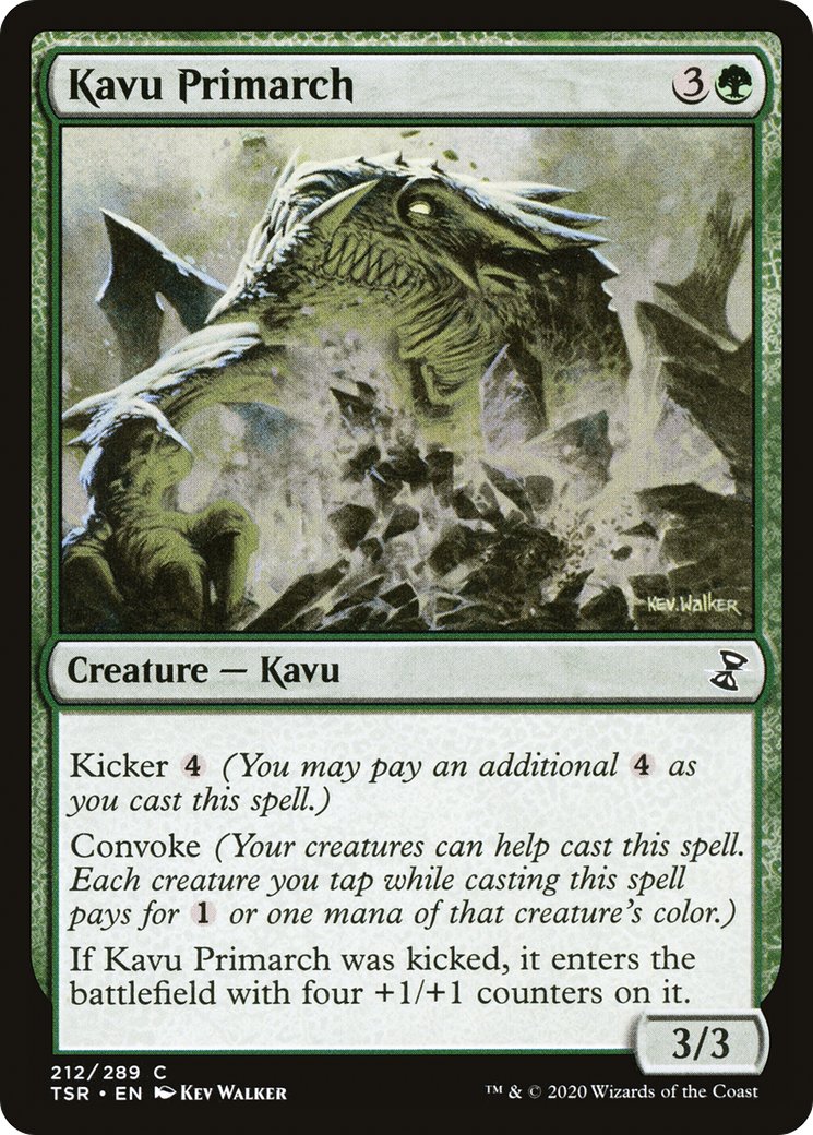 Image of Kavu Primarch (TSR-212) - Time Spiral Remastered