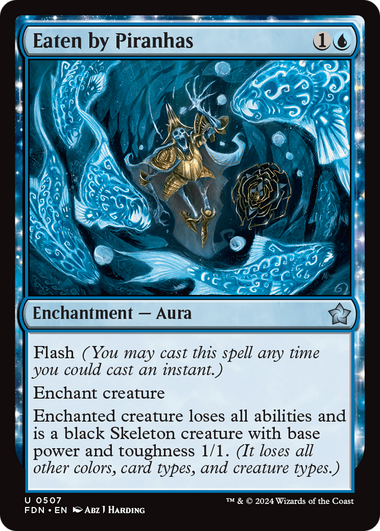 Image of Eaten by Piranhas (FDN-507) - Foundations: (enchantment)
