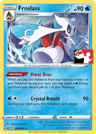 Image of Froslass 036  Prize Pack Series Cards - Rare
