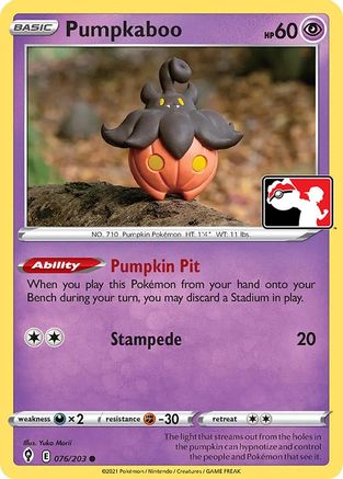 Image of Pumpkaboo 076  Prize Pack Series Cards - Common