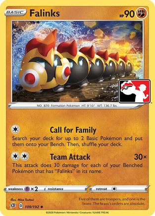 Image of Falinks 109  - Holofoil Prize Pack Series Cards - Uncommon