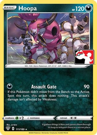 Image of Hoopa 111  Prize Pack Series Cards - Rare