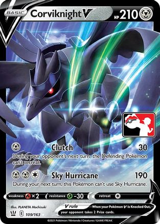 Image of Corviknight V 109  - Holofoil Prize Pack Series Cards - Ultra Rare