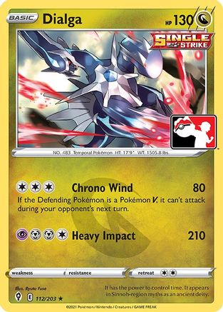 Image of Dialga 112  Prize Pack Series Cards - Rare