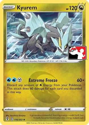 Image of Kyurem 116  Prize Pack Series Cards - Rare