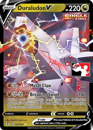 Image of Duraludon V 122  - Holofoil Prize Pack Series Cards - Ultra Rare