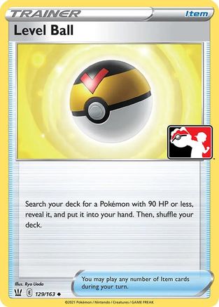 Image of Level Ball 129/163  - Holofoil Prize Pack Series Cards - Uncommon