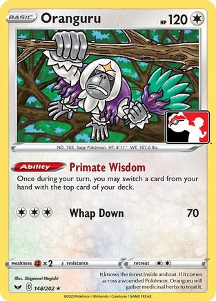 Image of Oranguru 148  Prize Pack Series Cards - Rare
