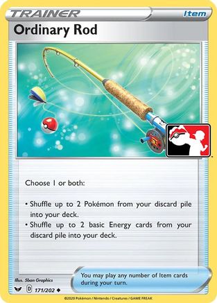 Image of Ordinary Rod 171  - Holofoil Prize Pack Series Cards - Uncommon