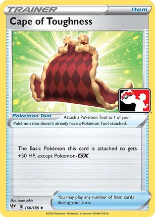 Image of Cape of Toughness 160  - Holofoil Prize Pack Series Cards - Uncommon