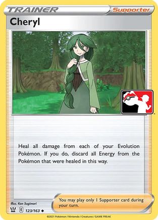 Image of Cheryl 123/163  - Holofoil Prize Pack Series Cards - Uncommon