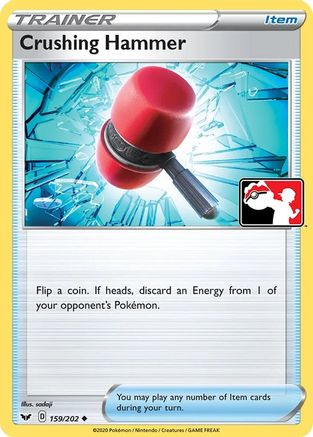 Image of Crushing Hammer 159/202  - Holofoil Prize Pack Series Cards - Uncommon