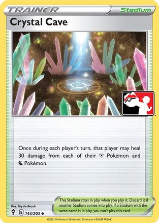 Image of Crystal Cave 144  Prize Pack Series Cards - Uncommon