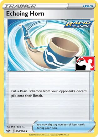 Image of Echoing Horn 136  Prize Pack Series Cards - Uncommon