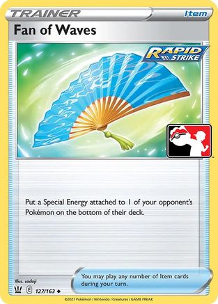 Image of Fan of Waves 127  Prize Pack Series Cards - Uncommon
