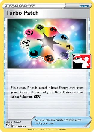 Image of Turbo Patch 172  Prize Pack Series Cards - Uncommon