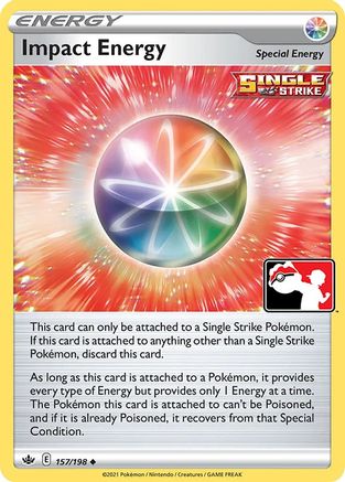 Image of Impact Energy 157  - Holofoil Prize Pack Series Cards - Uncommon