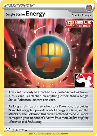 Image of Single Strike Energy 141  Prize Pack Series Cards - Uncommon