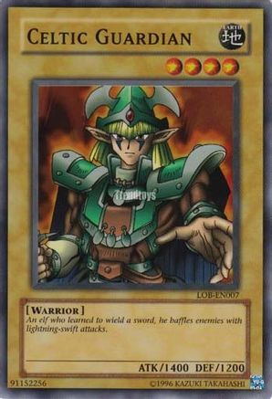 Image of Celtic Guardian (LOB-EN007) - Legend of Blue Eyes White Dragon (Worldwide English) Unlimited