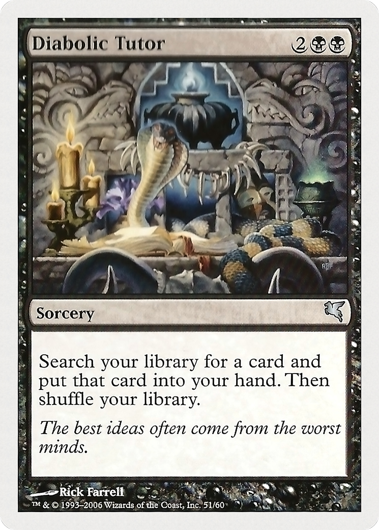 Image of Diabolic Tutor (PHUK-051) - Hachette UK