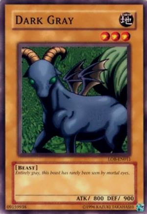 Image of Dark Gray (LOB-EN011) - Legend of Blue Eyes White Dragon (Worldwide English) Unlimited