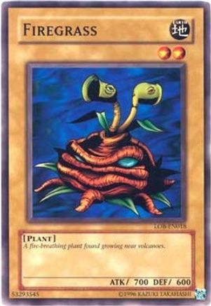 Image of Firegrass (LOB-EN018) - Legend of Blue Eyes White Dragon (Worldwide English) Unlimited