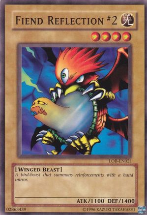 Image of Fiend Reflection #2 (LOB-EN021) - Legend of Blue Eyes White Dragon (Worldwide English) Unlimited