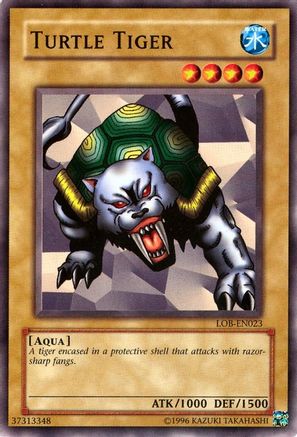 Image of Turtle Tiger (LOB-EN023) - Legend of Blue Eyes White Dragon (Worldwide English) Unlimited