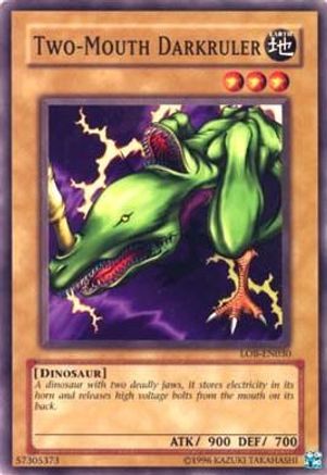 Image of Two-Mouth Darkruler (LOB-EN030) - Legend of Blue Eyes White Dragon (Worldwide English) Unlimited