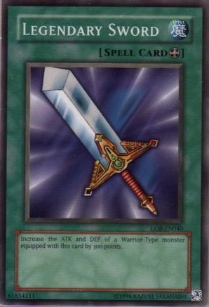 Image of Legendary Sword (LOB-EN040) - Legend of Blue Eyes White Dragon (Worldwide English) Unlimited