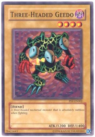 Image of Three-Headed Geedo (PSV-EN002) - Pharaoh's Servant (Worldwide English) Unlimited