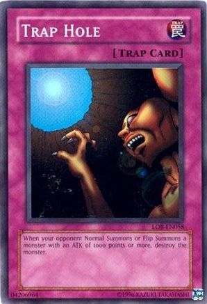 Image of Trap Hole (LOB-EN058) - Legend of Blue Eyes White Dragon (Worldwide English) Unlimited