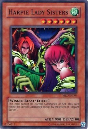 Image of Harpie Lady Sisters (MRD-EN009) - Metal Raiders (Worldwide English) Unlimited