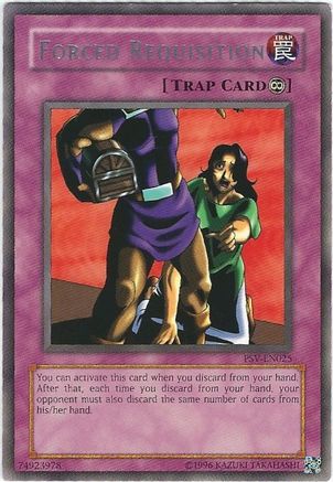 Image of Forced Requisition (PSV-EN025) - Pharaoh's Servant (Worldwide English) Unlimited