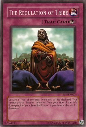Image of The Regulation of Tribe (PSV-EN027) - Pharaoh's Servant (Worldwide English) Unlimited