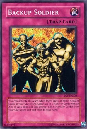 Image of Backup Soldier (PSV-EN028) - Pharaoh's Servant (Worldwide English) Unlimited