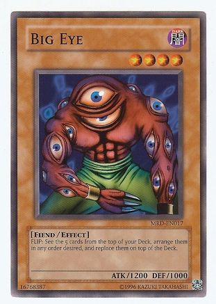 Image of Big Eye (MRD-EN017) - Metal Raiders (Worldwide English) Unlimited
