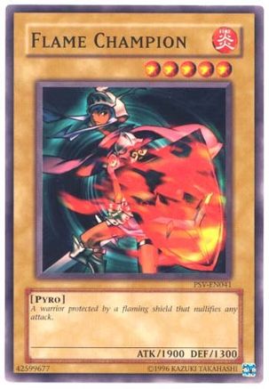 Image of Flame Champion (PSV-EN041) - Pharaoh's Servant (Worldwide English) Unlimited