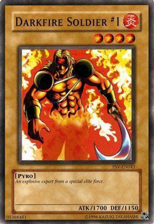 Image of Darkfire Soldier #1 (PSV-EN043) - Pharaoh's Servant (Worldwide English) Unlimited