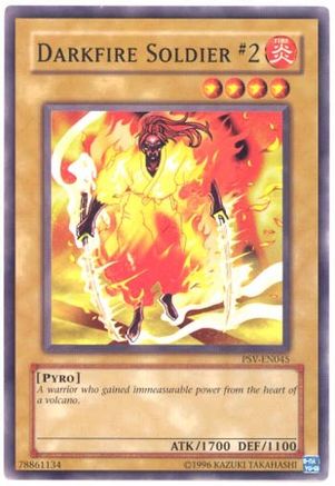 Image of Darkfire Soldier #2 (PSV-EN045) - Pharaoh's Servant (Worldwide English) Unlimited