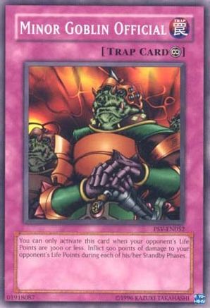 Image of Minor Goblin Official (PSV-EN052) - Pharaoh's Servant (Worldwide English) Unlimited